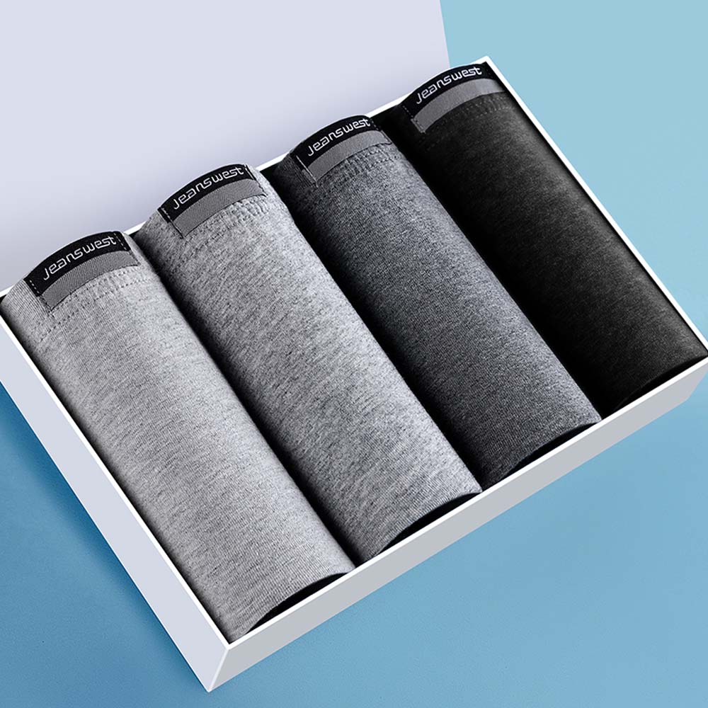 Boxer Brief Pack Cotton - 2/3/4 Peças Cuecas Boxer Masculinas de
