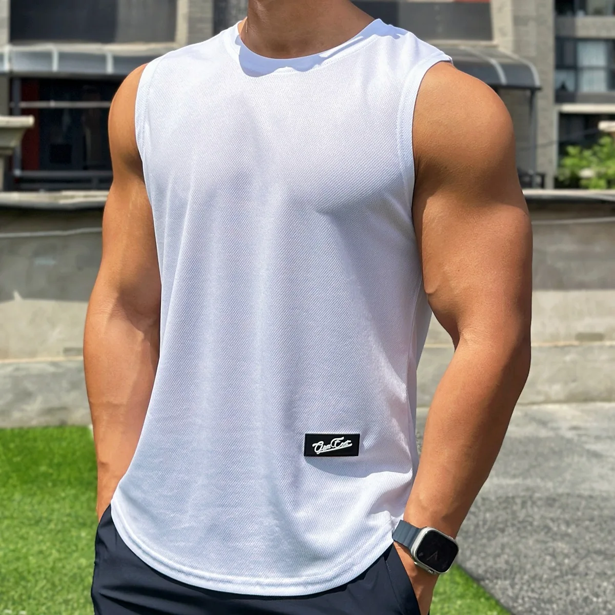 Undershirt Crew Neck - 2025 verão nova tendência dos homens
