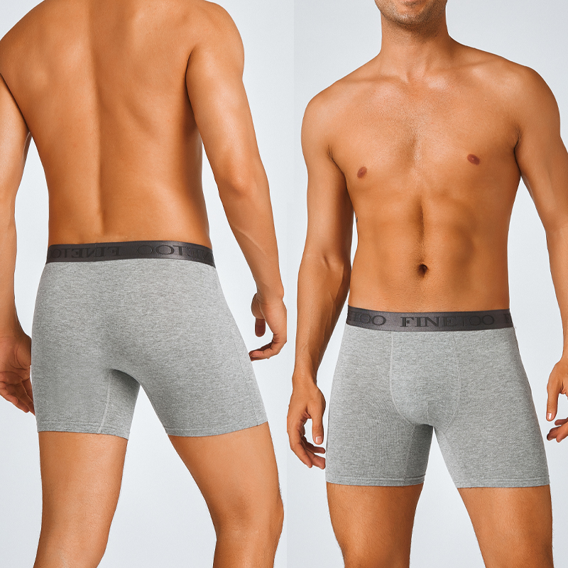 2 pçs algodão boxers longos pa - Boxer Brief Pack Cotton avaliação e preço