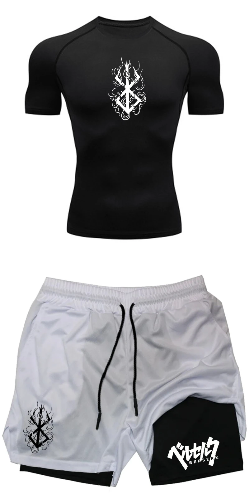Conjunto de Treino de Verão pa - Compression Shorts Athletes avaliação e preço