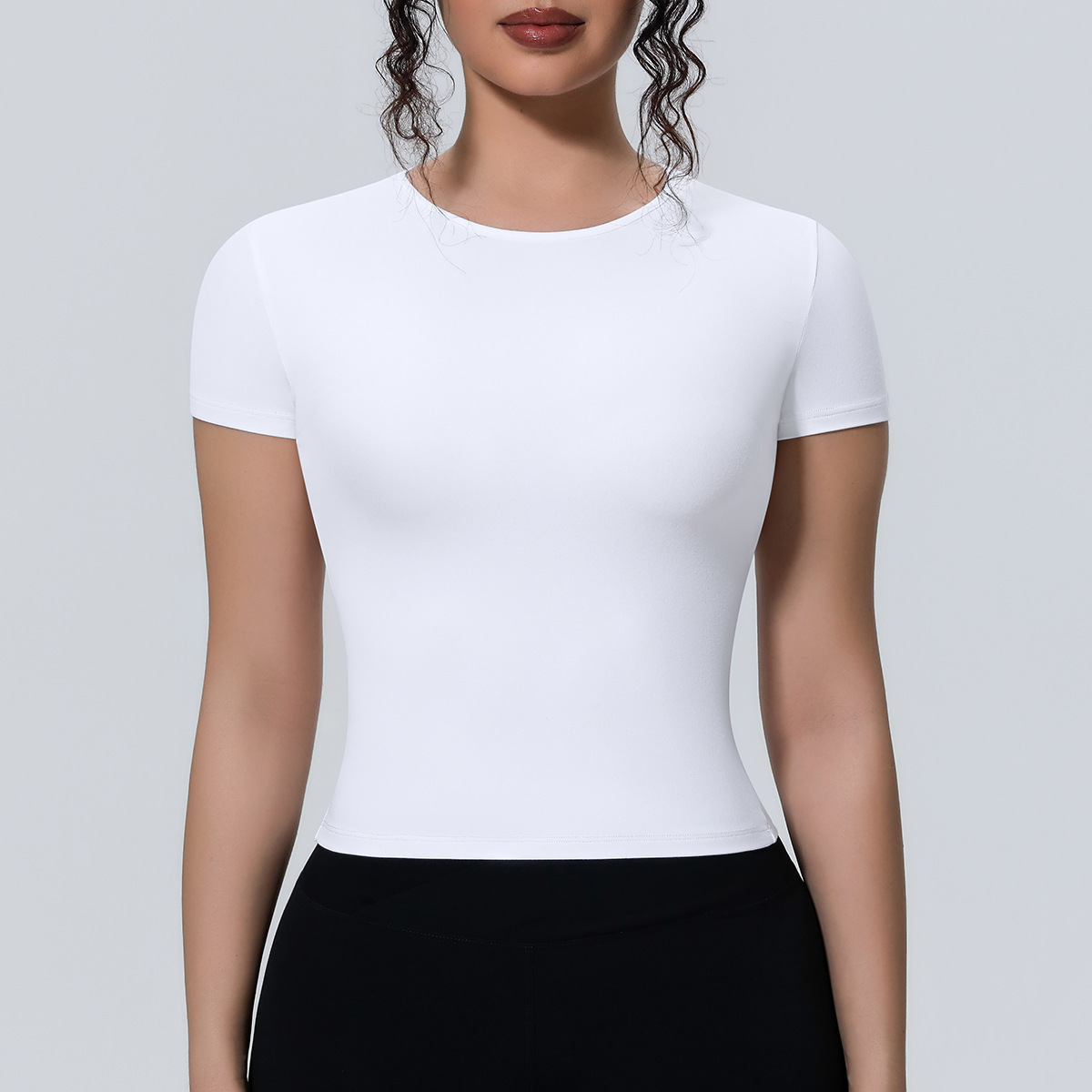 Camiseta esportiva feminina de - T Shirt Tight Fit avaliação e preço